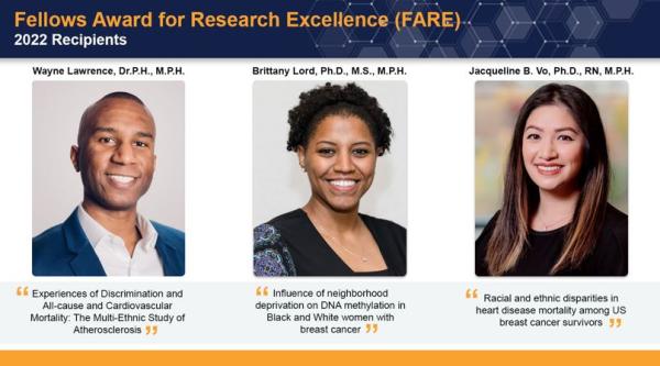 Fellows Award for Research Excellence (FARE) Recipients 2022