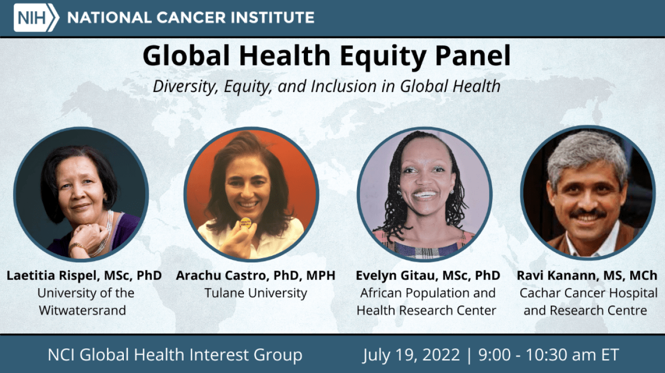 NCI Global Health Equity Panel