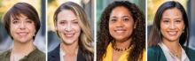 2023 Merit Award Recipients: Drs. Elfer, Harris, McGee-Avila, Ramirez-Peña.